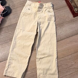 Spanx beige cropped pants size small